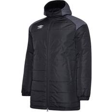 Umbro Padded Jacket - Black/Carbon