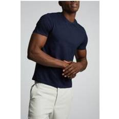 T-shirts Limehaus Crew Neck Jersey T Shirt - Navy