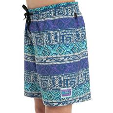 Quiksilver Kid's Surfsilk Straight Volley Shorts - Turquoise/Blue