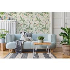Wallpapers Rosalind Wheeler Midsomer Matte Wall Mural Colorful 200 cm W x 100 cm L