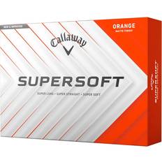 Orange Golfbollar Callaway Supersoft Matte 25 Orange