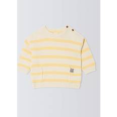 Knitted Sweaters John Lewis Baby Cotton Breton Stripe Jumper - Multi