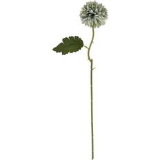 Blue Artificial Plants Hill Interiors Pale Green Blue Short Chrysanthemum 38cm H x 6cm W x 6cm D Artificial Plant