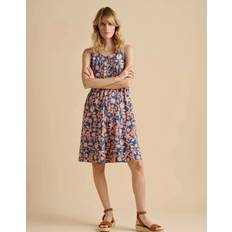 Brakeburn Midnight Garden Knee Length Dress - Navy