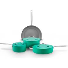 Cookware Ebern Designs Colour Me Happy 4 Piece 28cm Cookware Set with lid