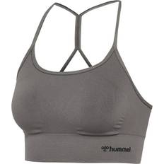 Hummel Bras Hummel Hmltiffy Seamless Sports Top - Charcoal Grey