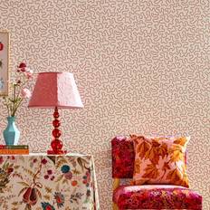 Wallpapers Ebern Designs Matte Double Roll 10m x 53cm Pink