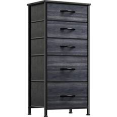 YitaHome Sovrum Med 5 Lådor Förvaringsenhet Byrå 45x94.5cm