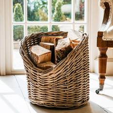 Fireplaces Brambly Cottage Arun Wicker Log Carrier