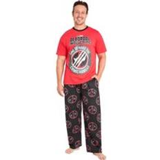 Marvel Deadpool Wolverine Pyjama Set - Red