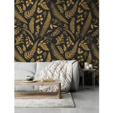 Wallpapers 17 Stories Layden Matte Mural Brown 100cm W x 200cm L