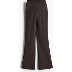 H&M Ladies Flared Sports Leggings - Brown