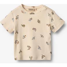 Wheat T-shirts Wheat Baby Mikkel Crew Neck T-Shirt - Beige