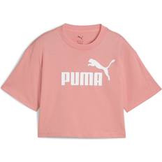 Puma Skjortor Puma ESS No 1 Logo Short-Length Tee Youth - Pink