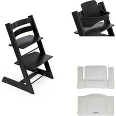 Stokke tripp trapp bygel Stokke Tripp Trapp Matstol Bundle inkl Dyna Nordic Grey och Baby Set V2