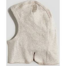 Babies Balaclavas Children's Clothing H&M Baby Cotton Jersey Balaclava - Beige