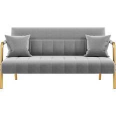 Yaheetech color 2 Seater Upholstered Light Sofa 143.5cm 2 Seater