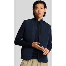 Lyle & Scott Tonal Hybrid Gilet Blue