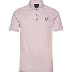 Rosa Pikétröjor Lyle & Scott Tipped Polo Shirt Rosa