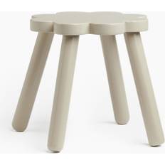H&M Wooden Beige Seating Stool
