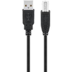 Goobay 2.0 USB A - USB B M-M Black 3m