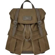 Mulberry Backpacks Mulberry Heritage Waxed Cotton Backpack - Dark Moss