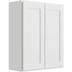 Kitchen Wall Cabinets Reliabilt Parkstone 36-in W x 36-in H x 12-in D White Wall Fully Assembled Plywood Cabinet Shaker - White
