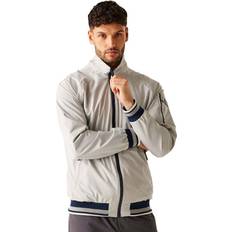 Men - Silver Rain Clothes Regatta Mens Shorebay III Waterproof Jacket - Silver