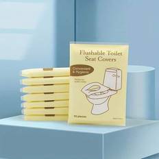 Bathroom Accessories Shein 10pcs Toilet Seat Covers Paper Flushable