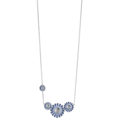 Georg Jensen L Halsband Georg Jensen Daisy Halsband - Silver Blue