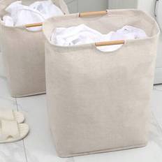 Bathroom Accessories Shein Large Small Portable Laundry Basket With Handle