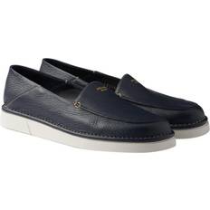 Prada Men Shoes Prada Leather Slip-Ons
