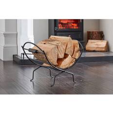 Fireplaces Borough Wharf Allrud 45.5cm W Cast Iron Log Rack
