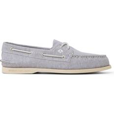 Men - White Boat Shoes Sperry Authentic Original Boat Shoe - Grey