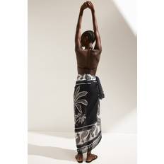 Badeanzug Cover Ups & Sarongs H&M Damen Pareo - Schwarz