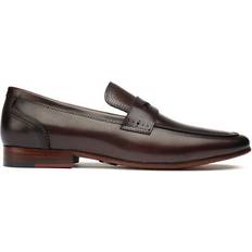 Simon Carter Pike Loafer Shoes - Brown