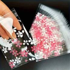 Shein Cartoon Flower Pattern Gift Wrapping Bag 100pcs
