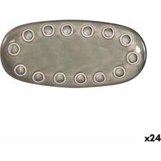 Grey Serving Dishes La Mediterránea n Grey Platter 25 x 12 x 2.2 cm Serving Dish