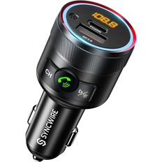 Display FM Transmitters Burt's Bees Bluetooth 5.4 FM Transmitter 38W PD QC3.0