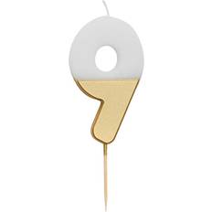 Cake Candles Talking Tables Gold Birthday Candle