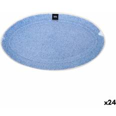 Serving Dishes La Mediterránea Calobra Blue Platter 31 x 17.5 cm 24 Units Serving Dish