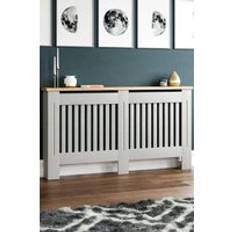 Arlington Radiator Cover MDF 833 x 1520 x 190 mm Grey