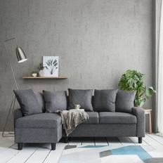 Hykkon Mitzi Reversible Corner 80cm H x 128cm W x 196cm D Sofa