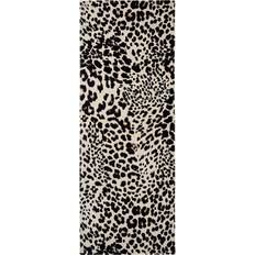 Towels Catherine Lansfield Leopard Cotton Beach Sun Lounger - Bath Towel White, Natural, Beige