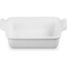 Le Creuset Heritage Stoneware Rectangular Dish 19 cm White Baking Tin