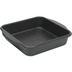 Bakeware Oster Teston Platinum Collection 8 Inch Nonstick Carbon Steel Square in Matte Black Cake Pan