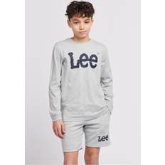 Lee Wobbly Logo Long Sleeve T-Shirt