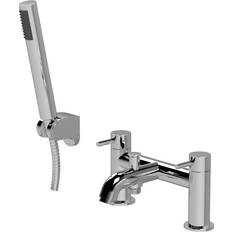 Balterley Round Bath Shower Mixer Tap with Shower Kit Chrome