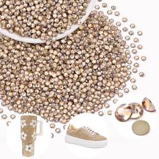BelleBoost Crystal Rhinestones Golden Shadow/Champagne - 5000PCS