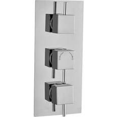 Mixing Valves RAK Ceramics Windmill Triple Concealed Valve Diverter Shower Valve 120 cm H X 120 cm W X 90 cm D